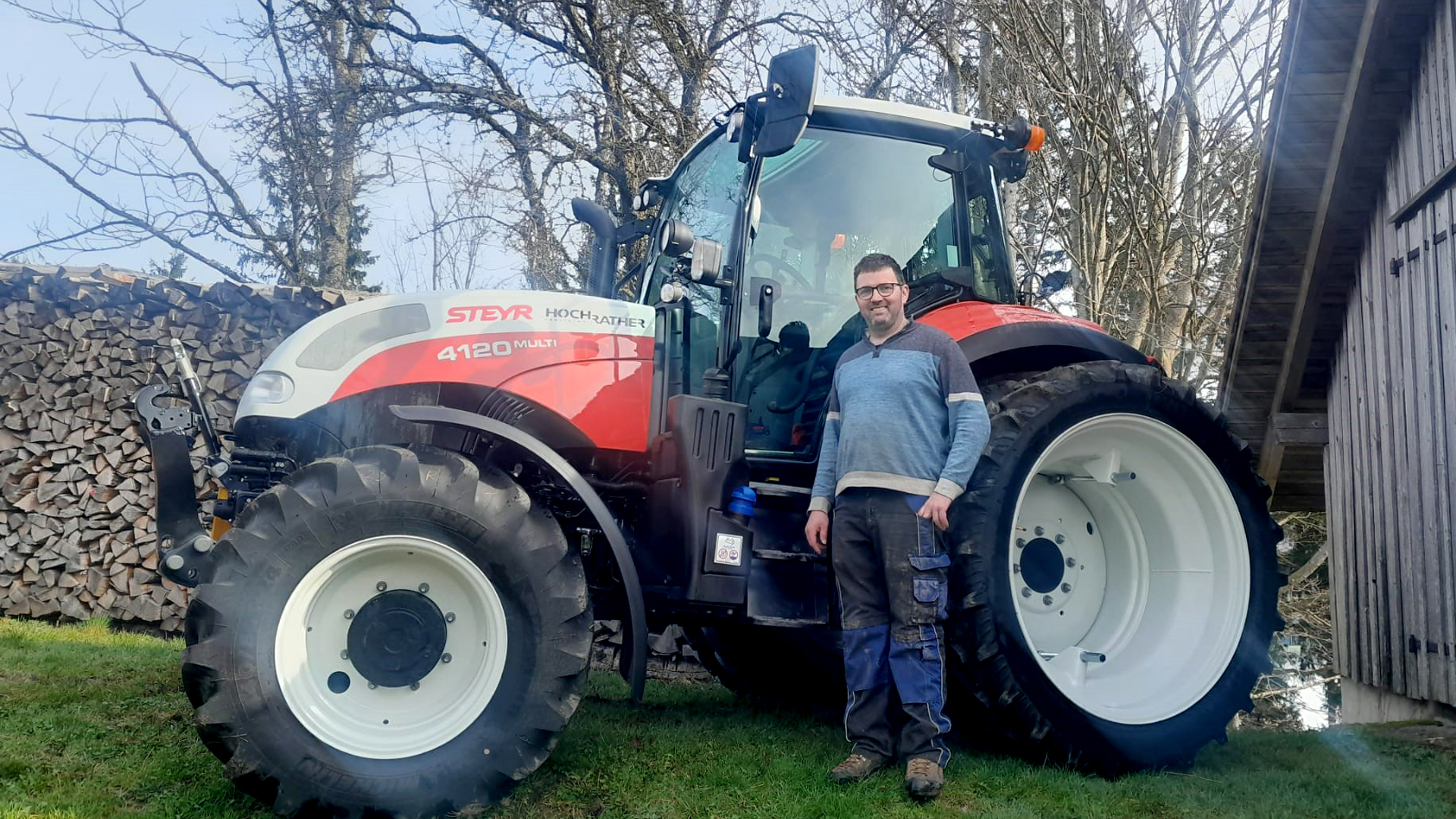 Traktor Bergabe An Herrn W Hrnschiml Hochrather Landtechnik Gmbh