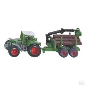 Traktor mit Forstanhänger (S01645)  Kramp