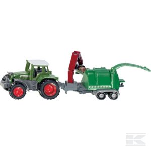 Fendt mit Holzhäcksler (S01675)  Kramp