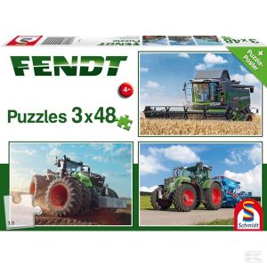 Puzzle Fendt 3X48 Teile (Sh56221)  Kramp