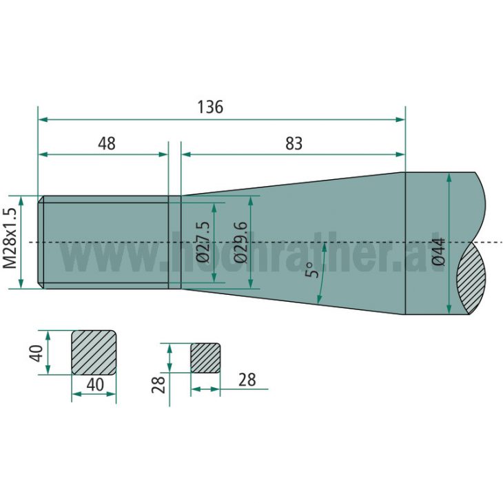 Schwerlastzinken (43009802801) Granit