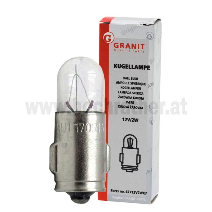 Vpe10 Glühlampe 12V 2W (47712V2Wk7) Granit