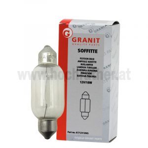 Vpe10 Glühlampe 12V 18W (47712V18Ws) Granit