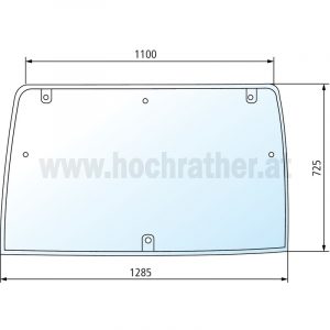 Heckscheibe (65032001) Granit