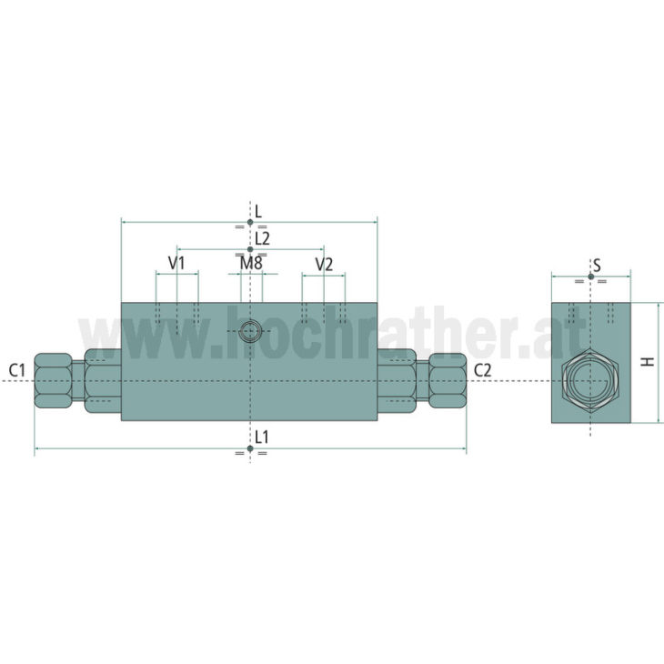 Entsp. Rückslag Esrv-04-10L (85002120) Granit