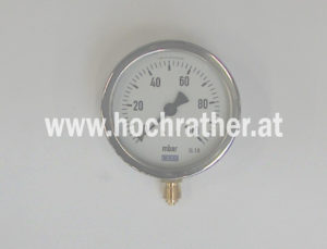 Manometer Durchm. 80 -100 Mbar (00111263) Horsch