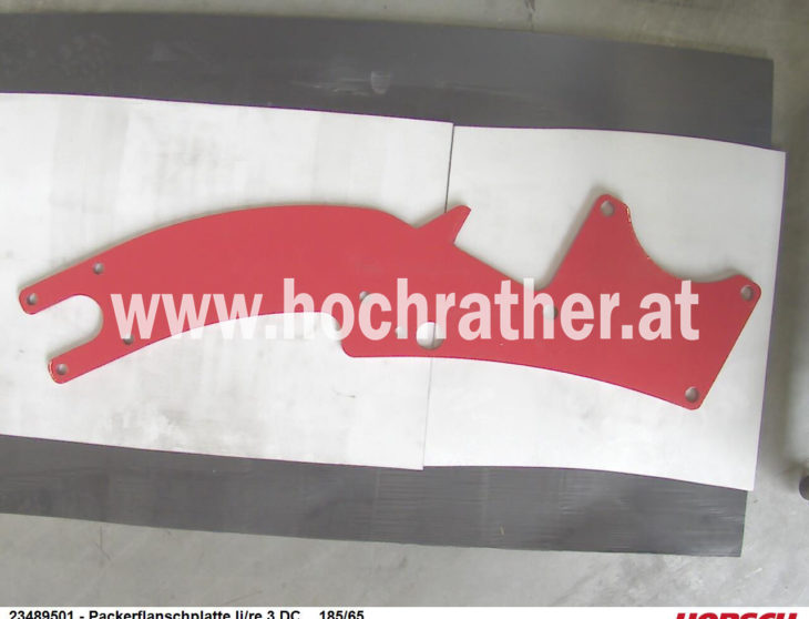 Packerflanschplatte Li/Re 3 Dc (23489501) Horsch