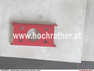 Halteplatte Schmal Row Airvac (24737721) Horsch