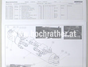 Lenkzylinder für Sw 8000 Sd (31506100) Horsch