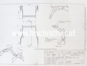 Rechenhalter Tiger 4 Li/Re (34743500) Horsch