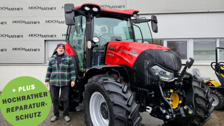 Traktor-Übergabe an Herrn Hametner